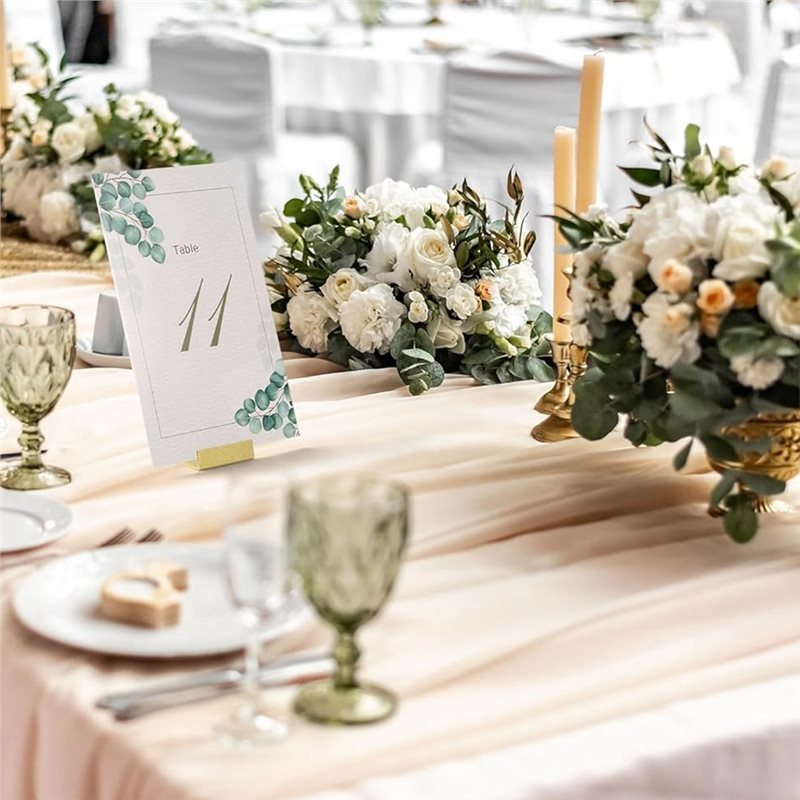 حاملات أرقام الطاولات الذهبية  - مراجعة Table Number Gold وسعره
