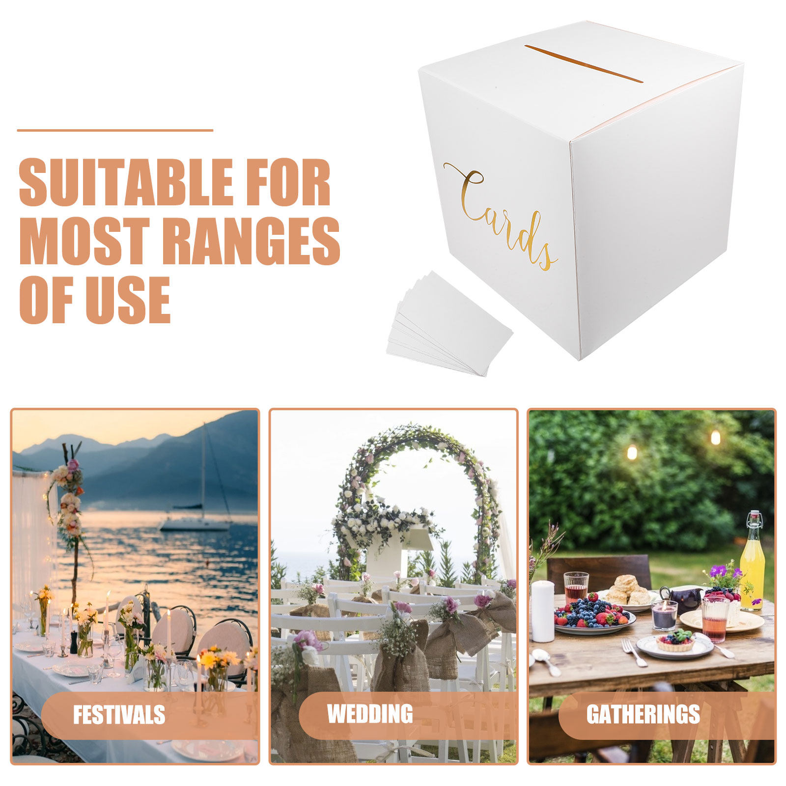 صناديق بطاقات الزفاف لتزيين ال - مراجعة Wedding Card Box وسعره